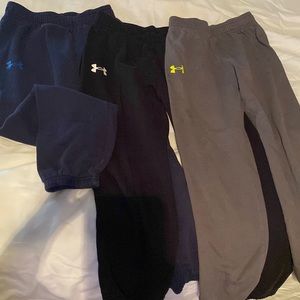 Set of 3 Under Armour Sweatpants.